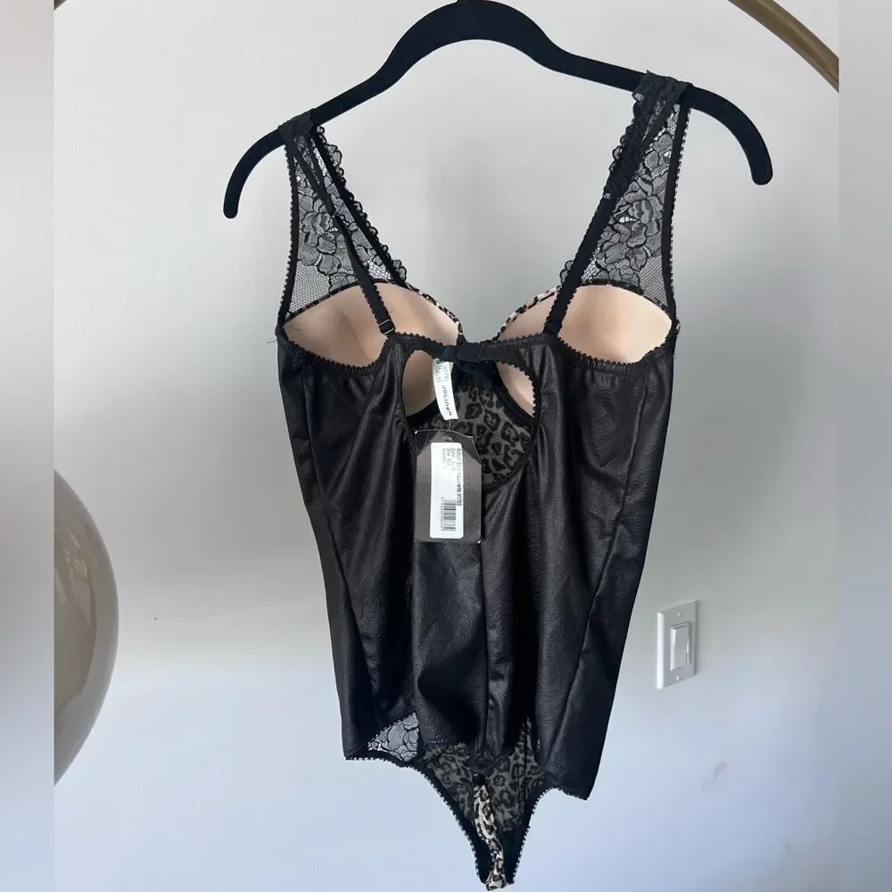 Jolidon leopard print sexy bodysuit - Picture 4 of 10